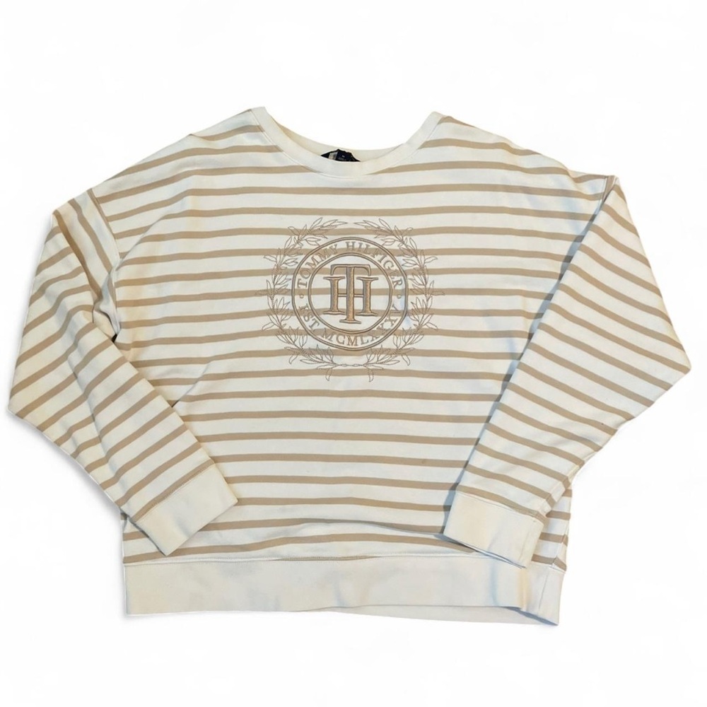 Tommy Hilfiger Cream Knit Top